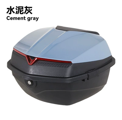 Universal Thickened Large Anti-Shake Electric | Electric car tail box - cement-gray-tail-box-free-installation-accessories