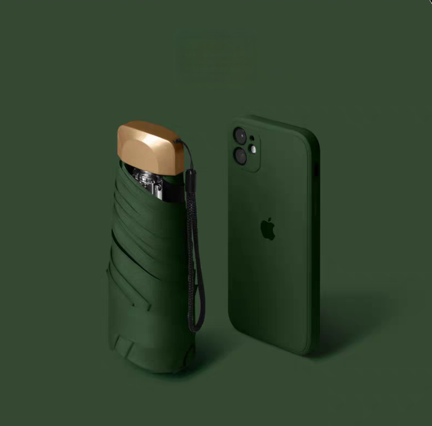 Protección solar 50% de descuento para mujeres sombrillas de cápsula sombrillas