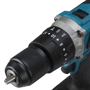 New Brushless Double-speed Hand Drill High-power High-speed Handheld Lithium Electric Drill Metal Hole Electric Drill Lithium Electric Tool