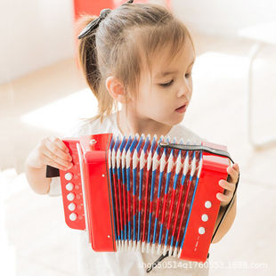 7 Key 2 bass children accordion adult beginner educational small musical instrument early education piano toy gift