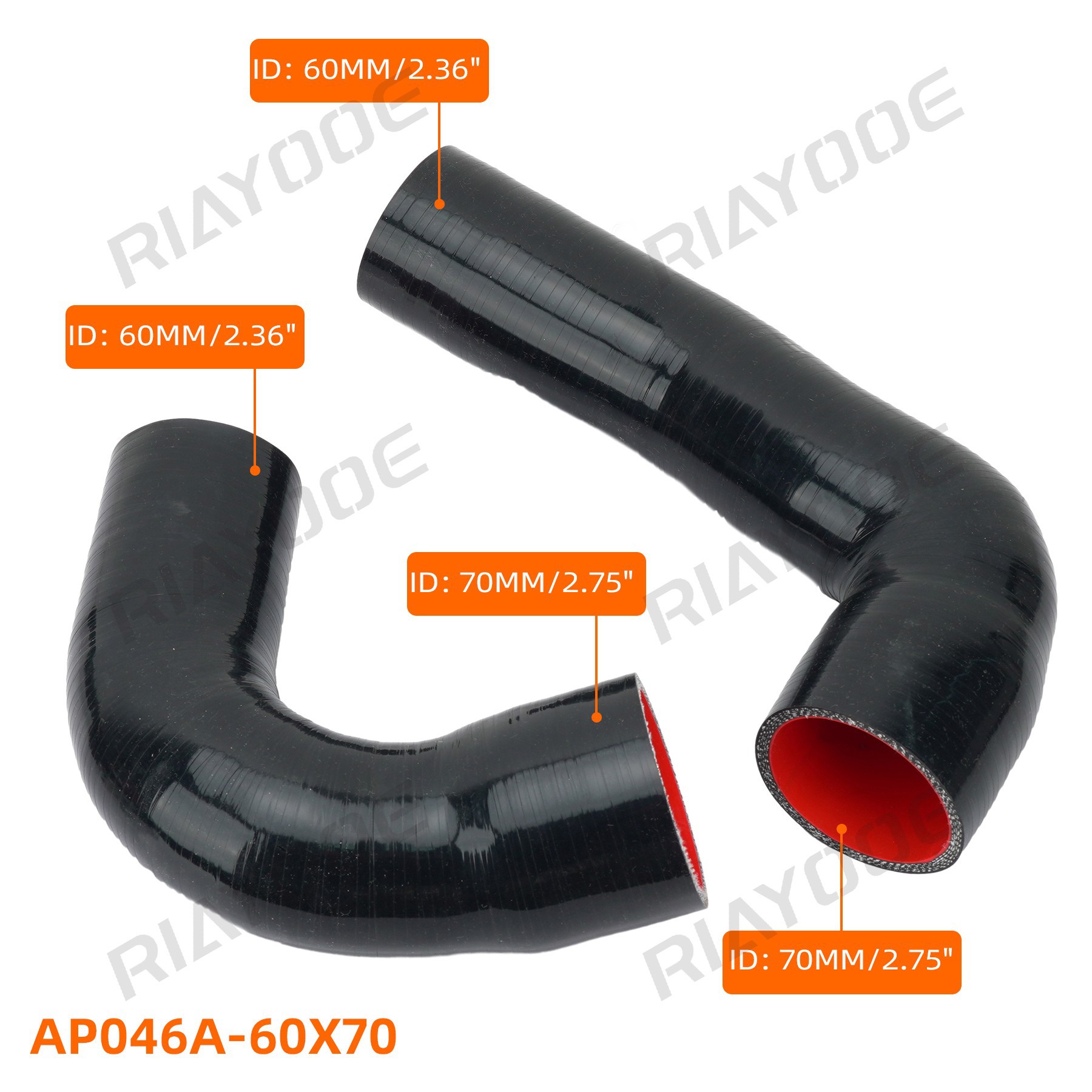 Car Intercooler Turbo Aluminum Tube Aluminum Alloy Kit Suitable for Volkswagen Audi Skoda Ea888 Gti