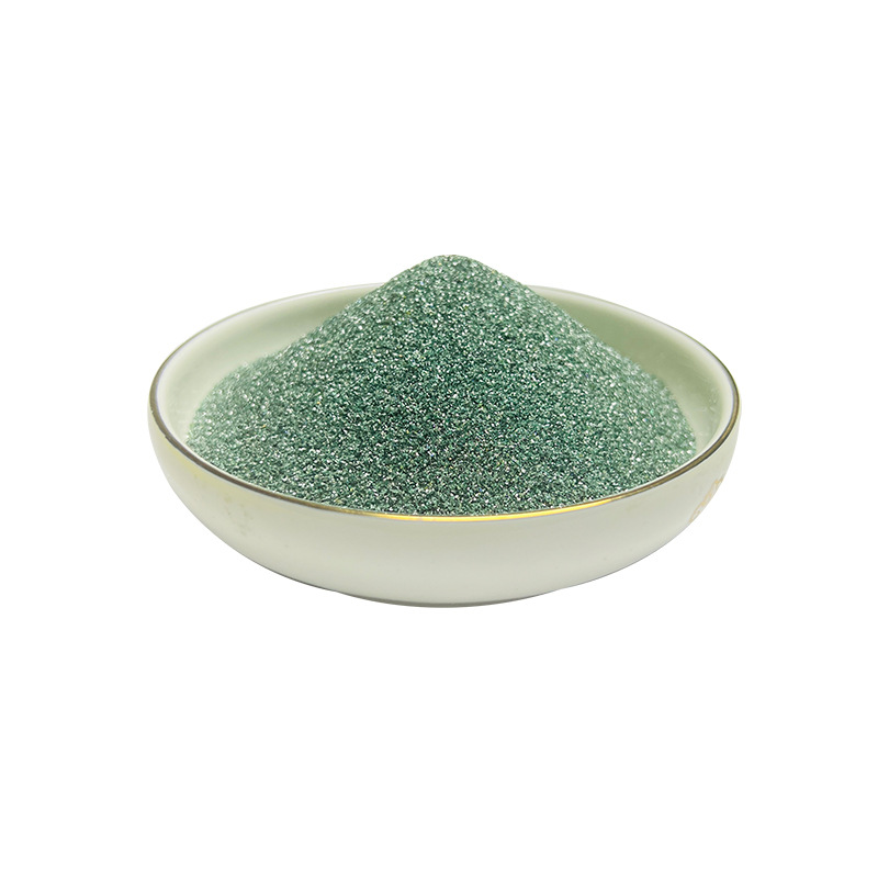 Green Silicon Carbide Grit Functional Ceramic Grinding Sandblasting Material for Heat Conduction Materials, New Material for Sandblasting Special Abrasive