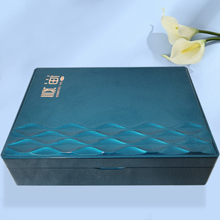 Painted Packaging Box, Customized Exquisite Gift Box, Sea Cucumber Tonic Packaging, Moisture-Proof Wooden Box, Classy Gift Box