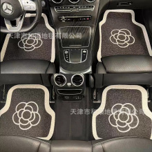 丝圈易清洗加厚通用车内防脏地毯可代发可爱卡通汽车脚垫丝圈脚垫