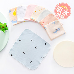 Infant small handkerchief, baby milk wipe, mouth towel, wholesale cotton children's square towel, handkerchief towel, baby face towel