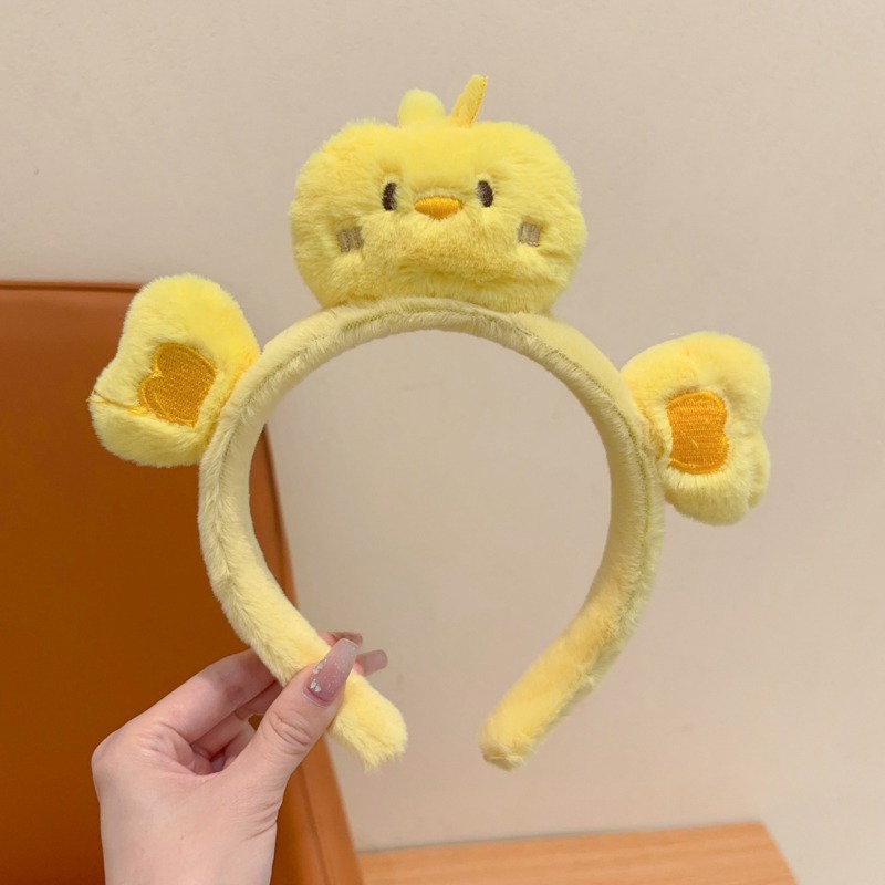 1 aro para el pelo de pato amarillo