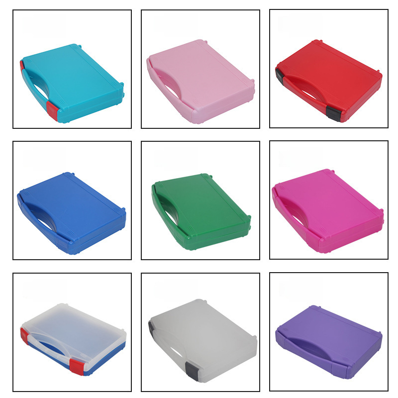 handheld plastic storage box