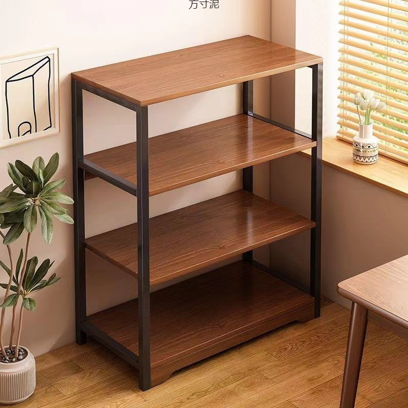 Floor-Standing Multi-Layer Storage Storage Bookshelf Office Desk Shelf Rental House Simple Shelf Sundry Rack