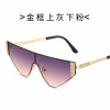 Fashionable sunglasses suitable for men and women, brand trend glasses, European style, cat's eye