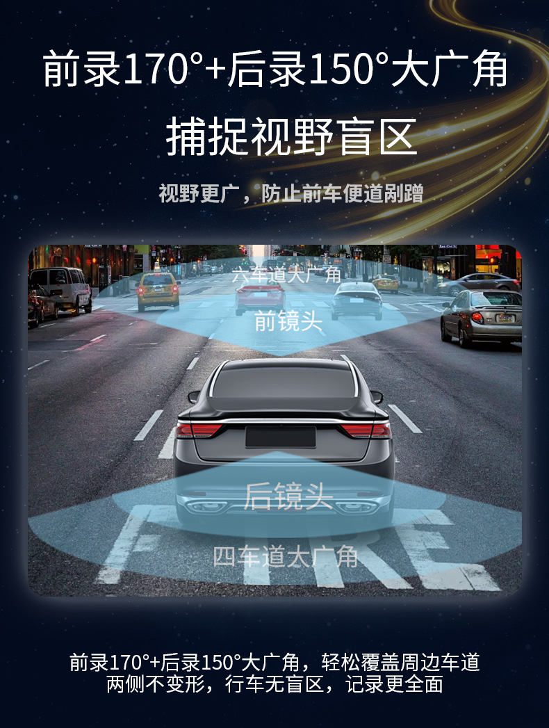 2026 Beijing Hyundai seventh-generation Elantra dashcam, original factory-made, no wiring required, 4K high-definition night vision