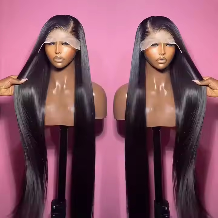 290g Weight Wholesale13x4 Straight Lace Frontal Wigs Human Hair Real Hair Wig