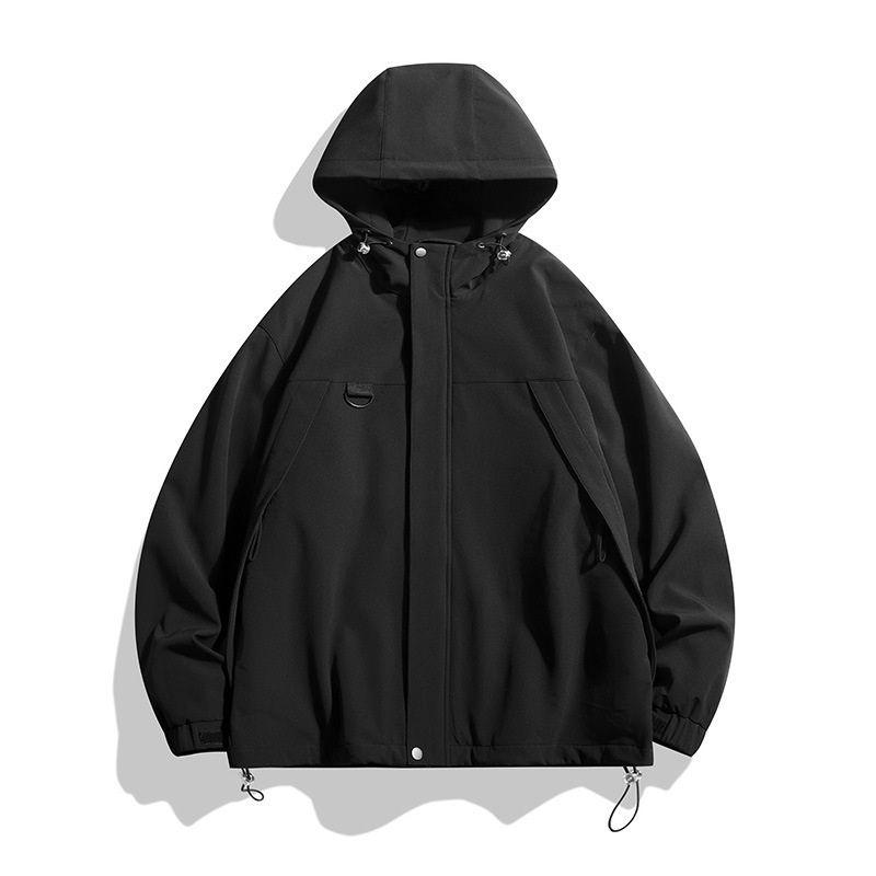 2023 nuevo traje de asalto hombre marca de moda de otoño chaqueta con capuz pareja 23128 image 6