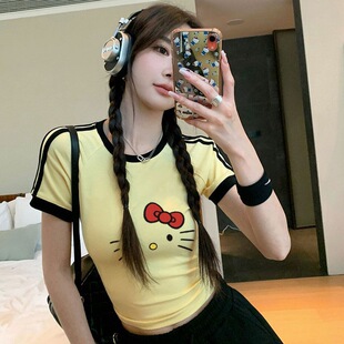 ��ʽ�͹�kittyӡ��ʯ��ɫ�������t��Ů�ļ��¿�����