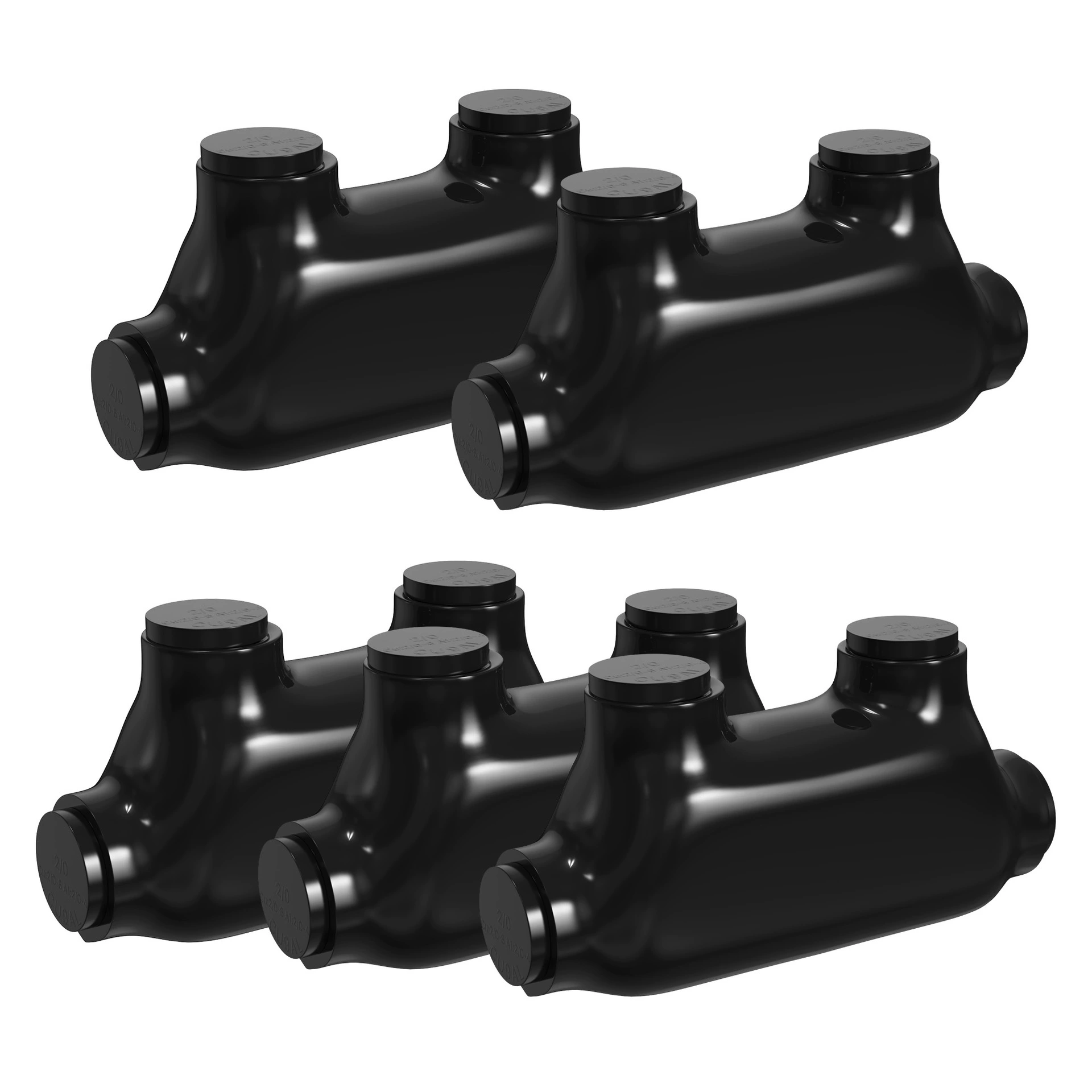 Двухжильный кабельный разъем американского стандарта. Высокомощный кабельный разъем американского стандарта.