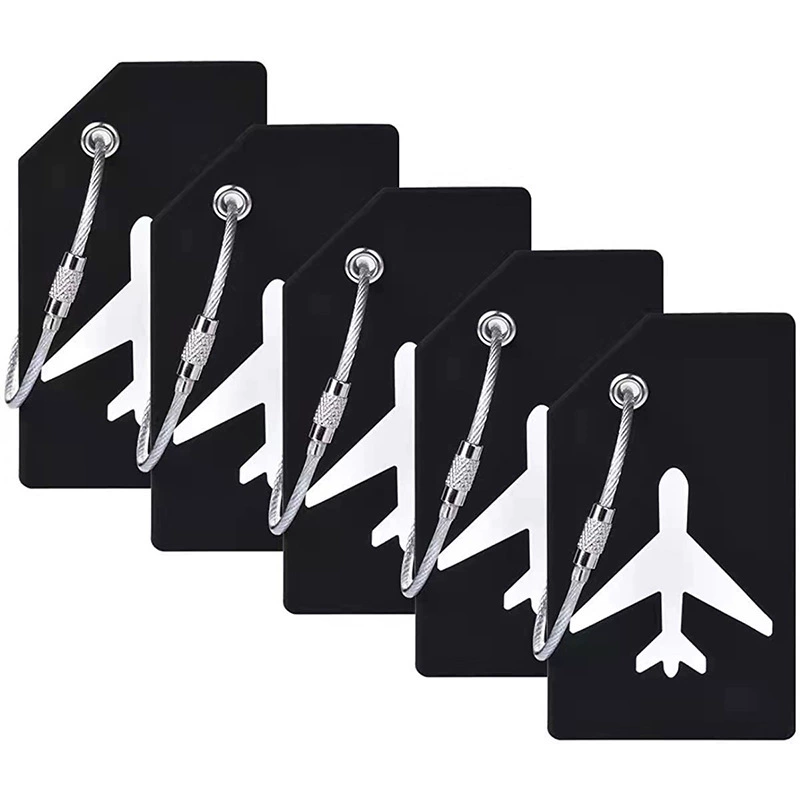 Silicone luggage tag for traveling, school bag, suitcase