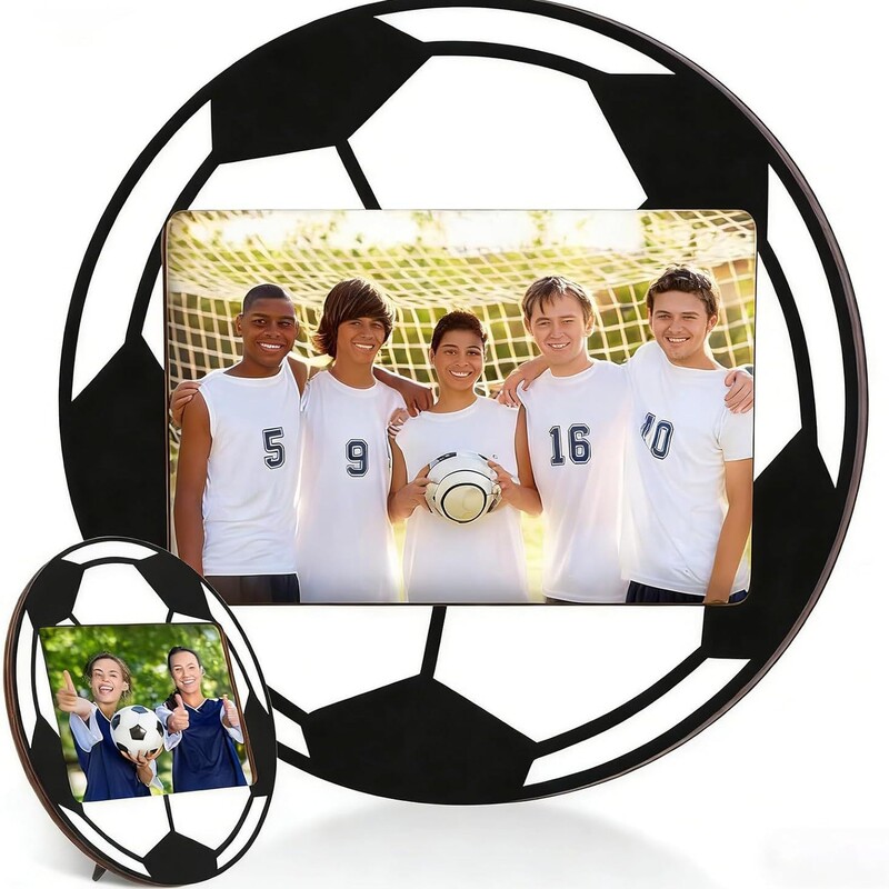 Cross-Border New Product World Cup Football Photo Frame Ornament Wooden Sports Desktop Display Home Wooden Crafts Decoration Cross-Border New Product World Cup Football Photo Frame Ornament Wooden Sports Desktop Display Home Wooden Crafts Decoration