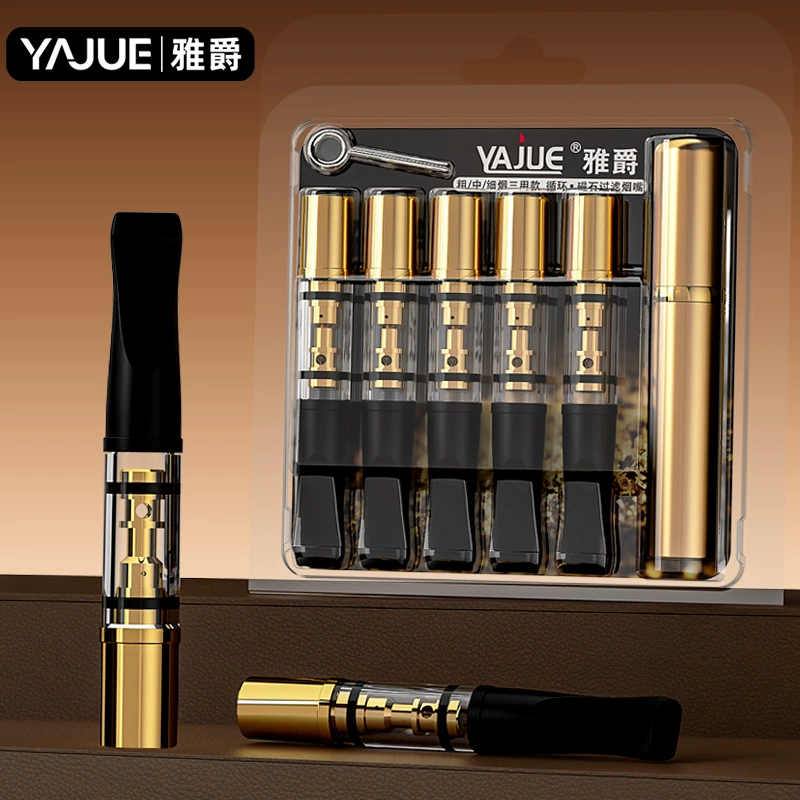 Фильтр для сигарет Yajue, циркуляционный, моющийся, магнитный, многократного использования, с тремя уровнями фильтрации (грубый, средний и тонкий), YJ175