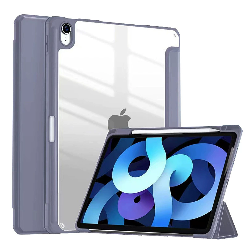 Смарт-защитный чехол Apple iPad10 планшета PRO11 из акрила Air45 прозрачный штраф 10.2 анти - изгиб 89 поколения жесткий корпус