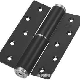 S007隐形门合页铝合金平开液压阻尼缓冲合页自动闭门器多功能5寸