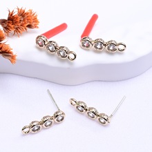 ��ɫ14k����S925���yᘶ������A���L��΢��ʯDIY���������l