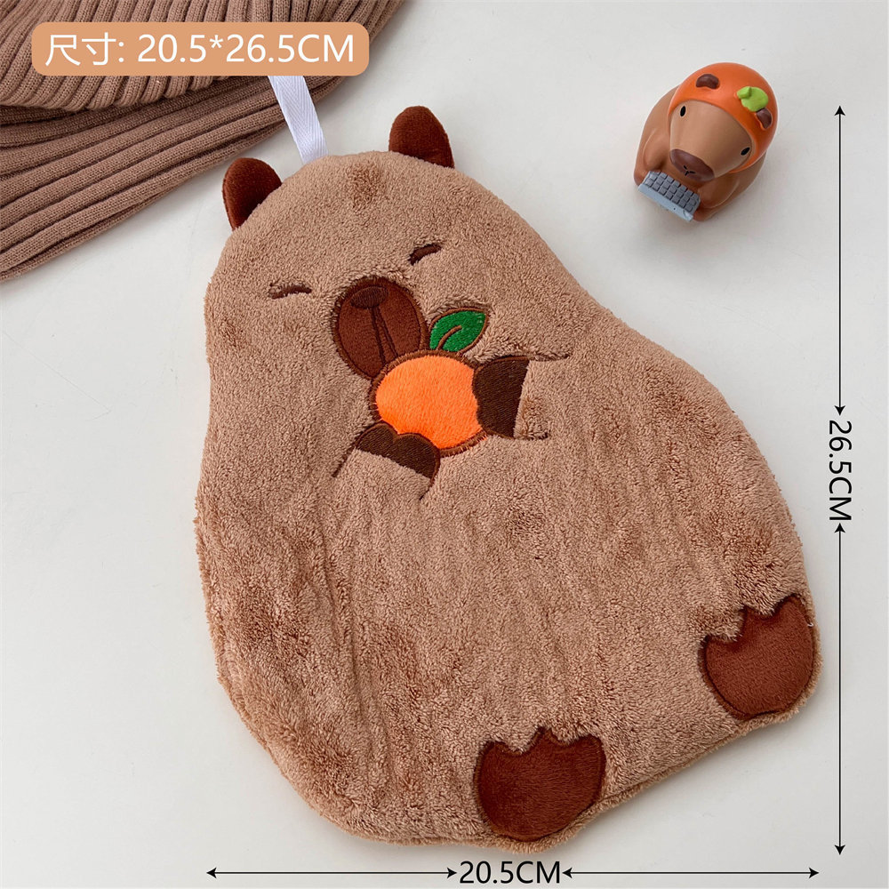 Toalla de mano colgando toalla absorbente toalla de mano para niños toalla de mano para bebés lindo pato pingüino agradable para la piel suave