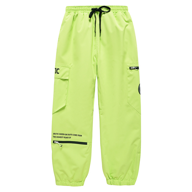 Traje de ropa para niños para hombres y mujeres, ropa y pantalones de snowboard y esquí de doble tabla para exteriores de invierno, a prueba de viento, repelente al agua y cálido._voghion.com