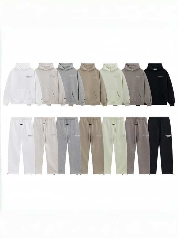 Top Brand Essentials Hhh American-Style Trendy Brand Gold Letter Print Unisex Fleece-Lined Casual Straight-Leg Sweatpants Cotton Top Brand Essentials Hhh American-Style Trendy Brand Gold Letter Print Unisex Fleece-Lined Casual Straight-Leg Sweatpants Cotton