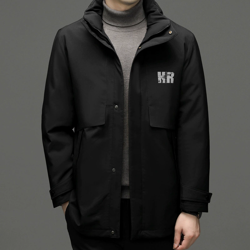 Winter velvet liner, down jacket, duck down, loose fit