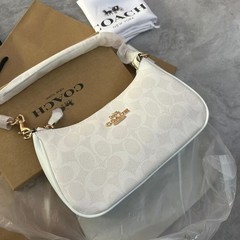 寇c家新款女包teri25腋下包经典老花链条时尚单肩斜挎月牙手提包