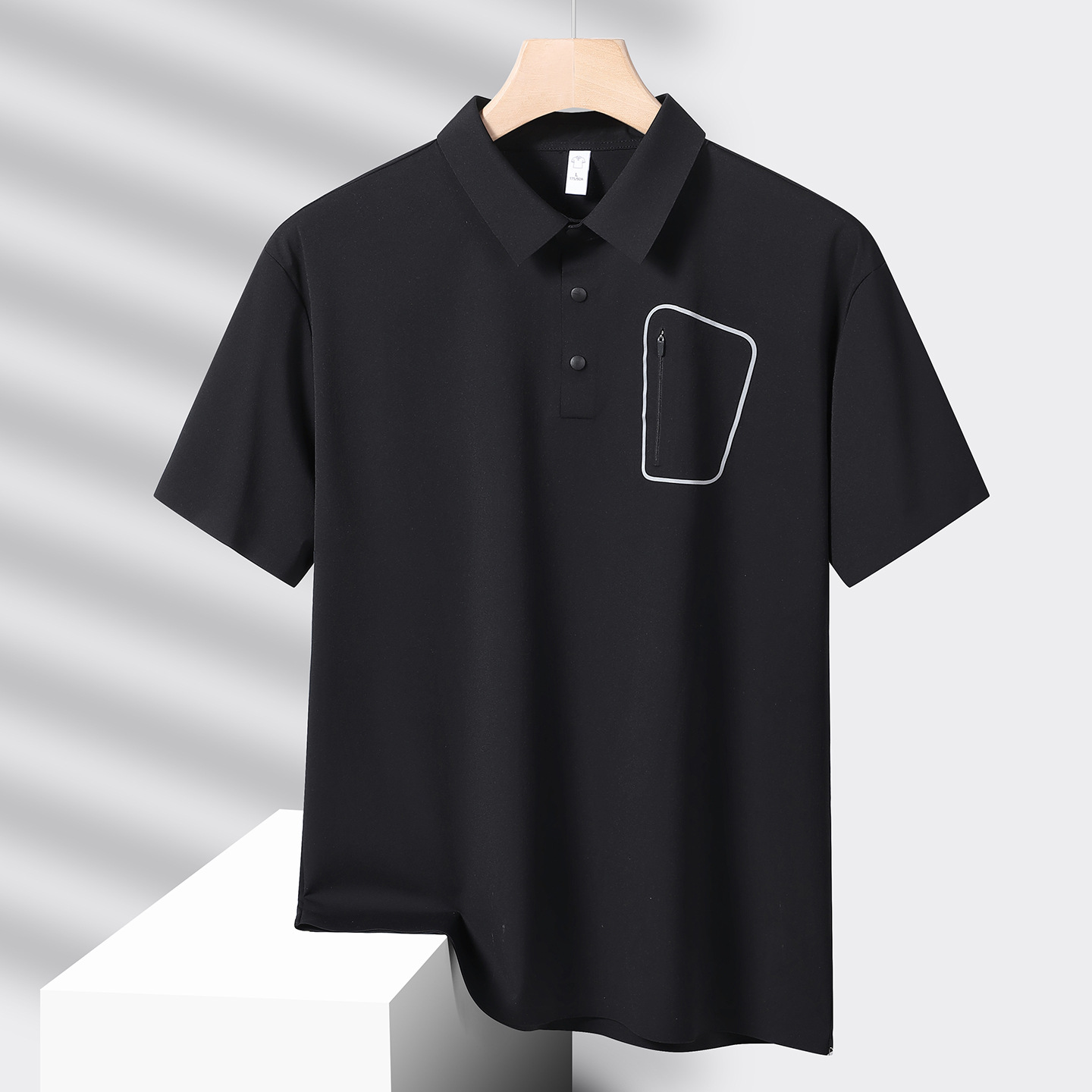 Source Manufacturer Offers Men's Polo Shirts, Business Casual Collared T-Shirts, Supports Custom Designs, Small Orders, Quick Turnaround, and Wholesale