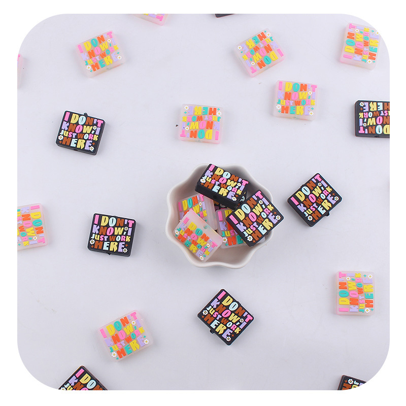 Productos creativos para bebés DIY cuadros de dibujos animados de silicona joyas para bebés tetas cadena de dientes de molienda accesorios de pulsera de diente nuevo