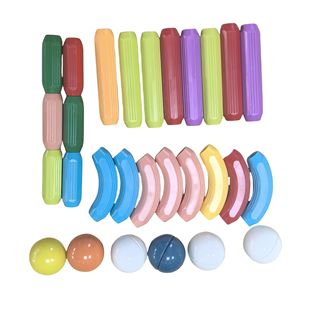 Educational and Versatile Magnetic Stick Toys Children's Educational Assembly Magnetic Stick Toys Magnetic Sticks