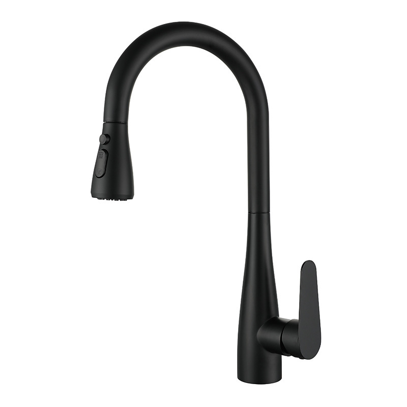 Grifos de extracción domésticos directos de fábrica de tres modos de cocina fregadero lavabo de verduras grifo frío y caliente image 8