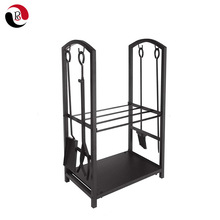 厂家供应美式乡村铁艺火炉工具壁炉工具户外休闲烤火炉工具烧烤炉