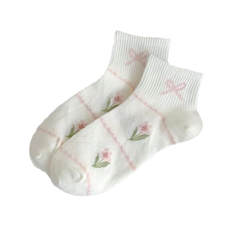 Zhuji Socks Socks Women's Summer Thin Socks Sweat-Absorbent Boat…