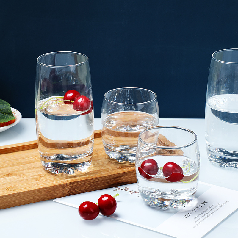 Enjuague bucal hogar vidrio Nordic ins estilo Hotel taza de lavado transparente espesado vidrio taza de beber