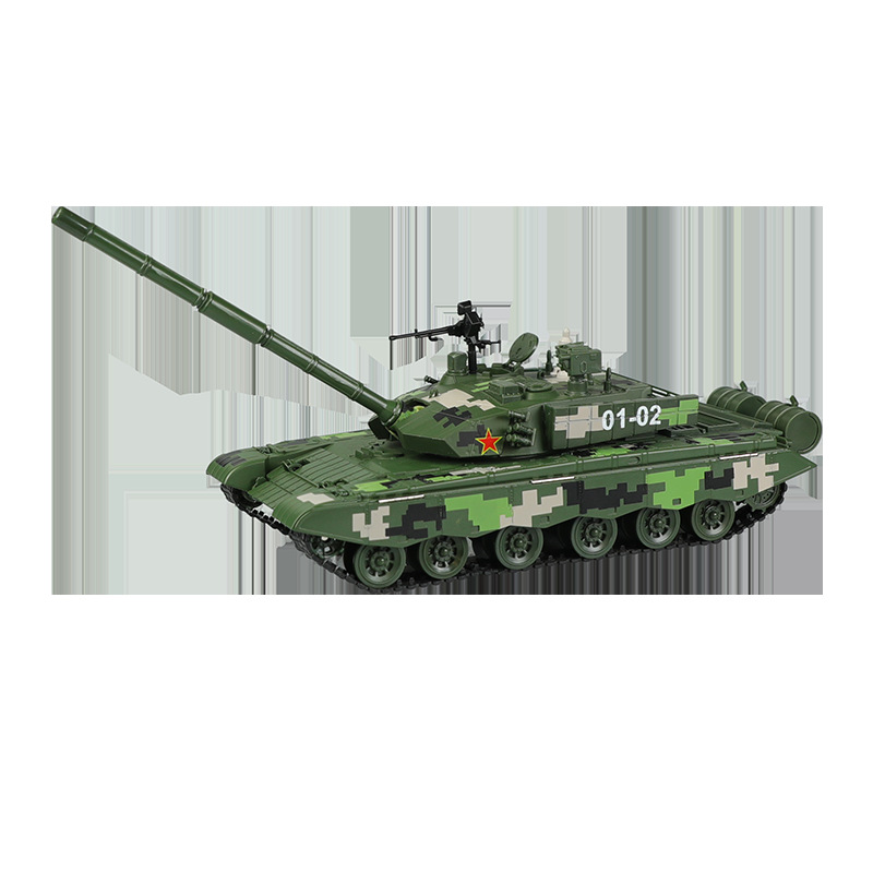 1: 35 tanque de batalla principal tanque de aleación 99 carro blindado rastreo cañón juguetes adornos recuerdos modelo al por mayor