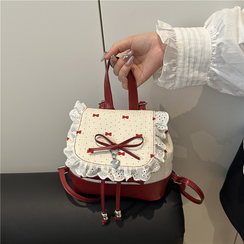 Verano nuevo nicho de alta sensación de mochila de hombro personalidad femenina de diseño de mochila de viaje casual image 9