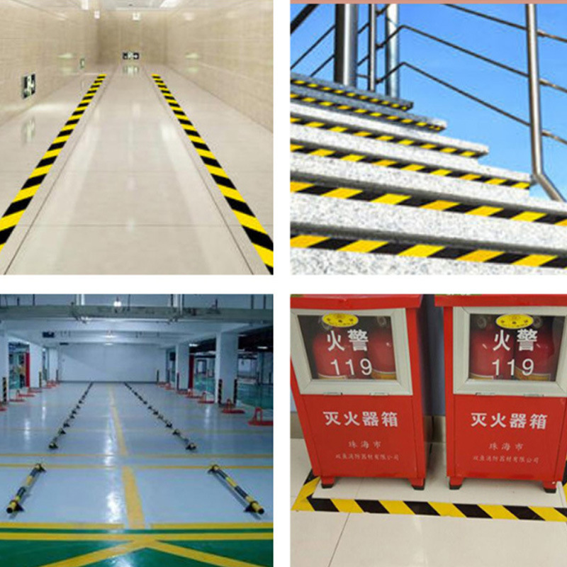 Adhesivo fuerte impermeable antideslizante resistente al desgaste fuerte adhesivo señal de advertencia de tela cinta de cinta Cinta