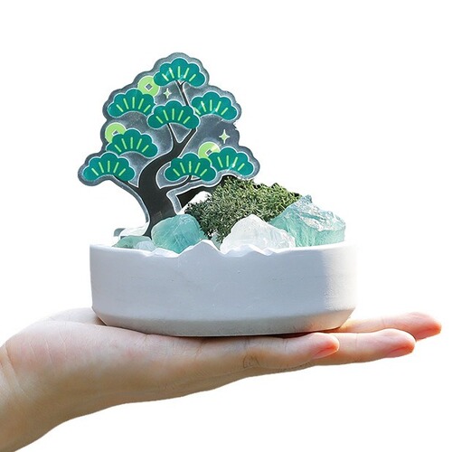 【Dropshipping Exclusive with Handbag】Wanshi Qing Song Aroma Crystal Gift Box Diffuser Home Decoration Gift