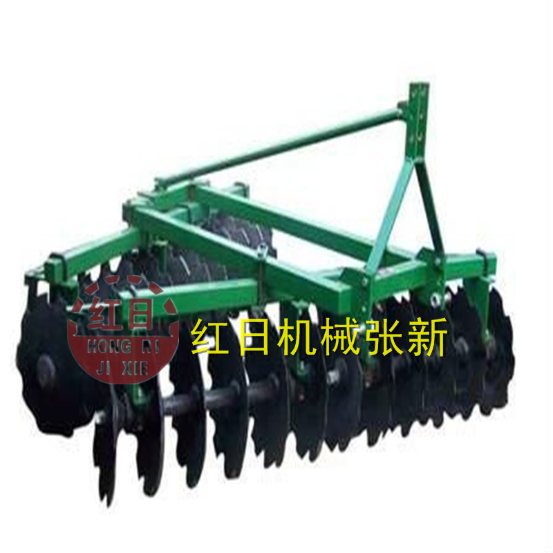 圆盘耙轻耙出口 农用机械1BQX-1.1小型缺口轻耙 拖拉机后悬挂轻耙