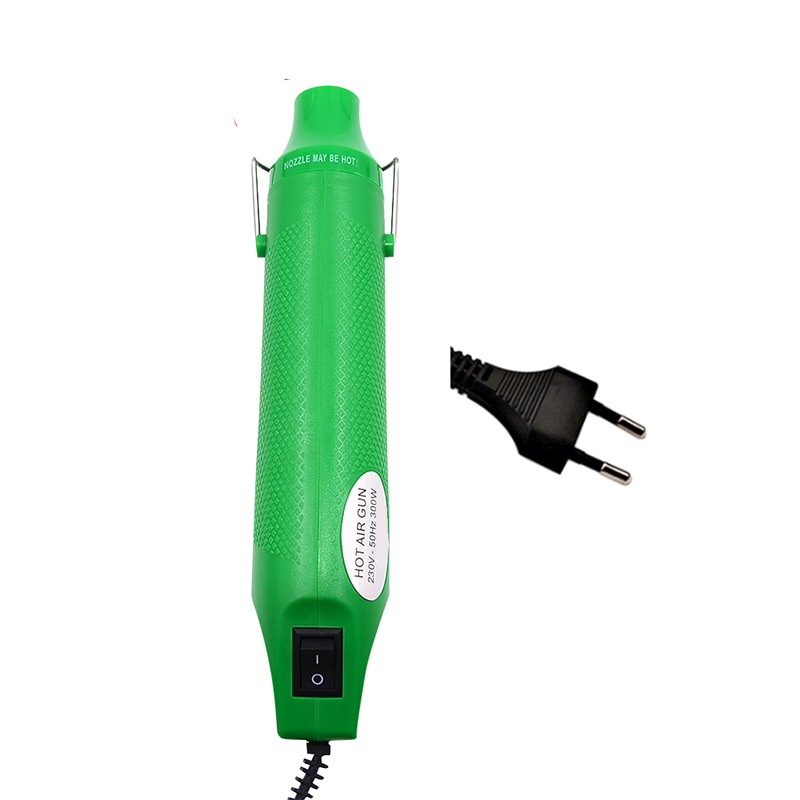 Pistola de aire caliente 220V estándar nacional 110V estándar americano 300W cerámica suave Tubo termorretráctil película calor encogible herramienta de calefacción pistola caliente