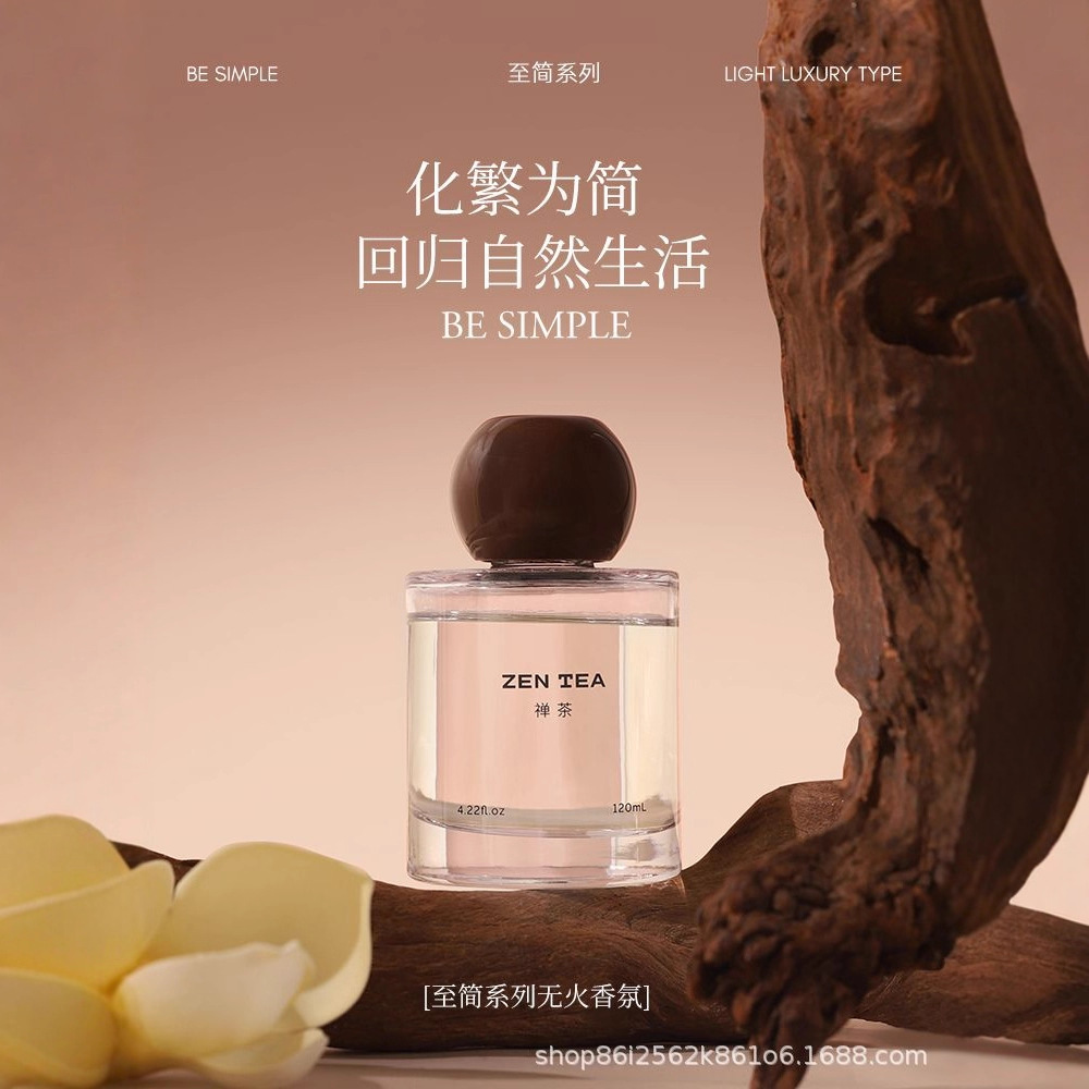 El hogar de la serie simple de té Zen de caña fragrante en el baño interior de alto nivel de fragancia duradera