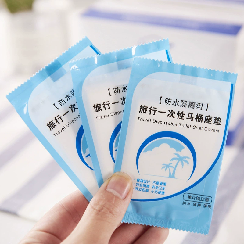 防水一次性马桶套50包旅行住酒店防水马桶垫医院隔脏马桶套|undefined
