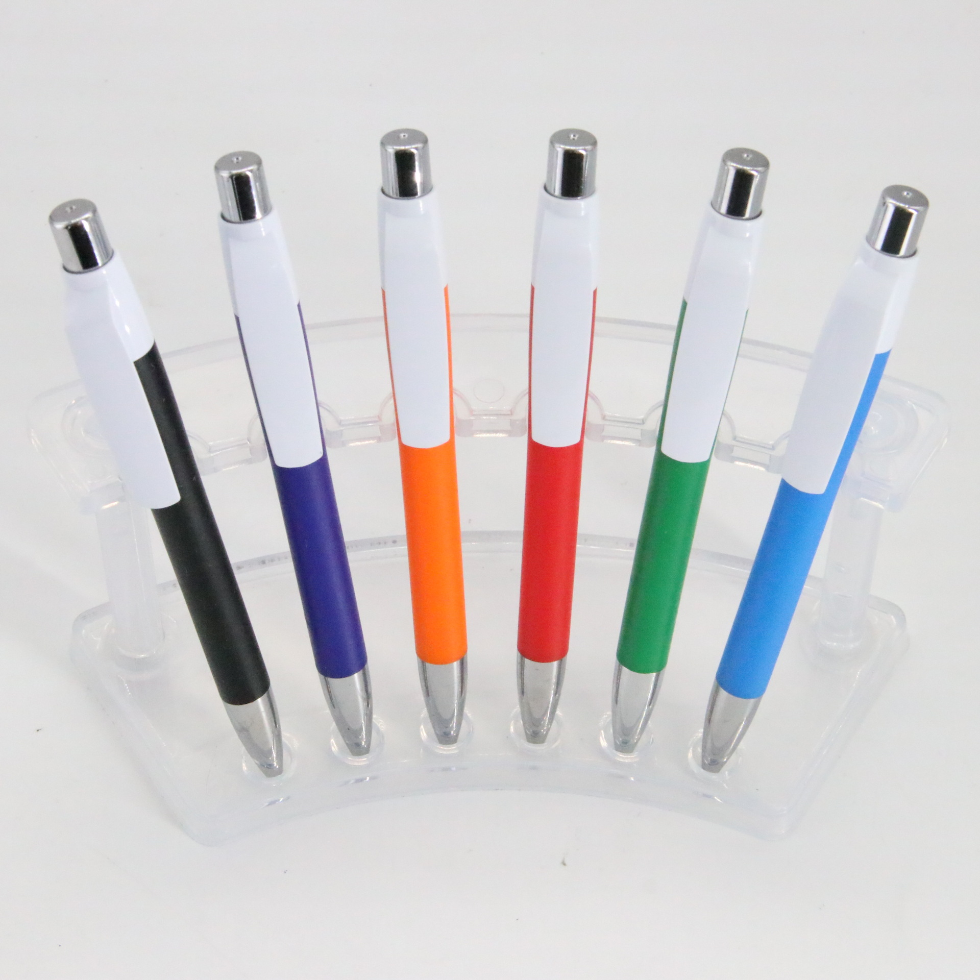 Bolígrafo de prensa color a juego color brillante fábrica al por mayor logotipo láser Oficina suministros escolares bolígrafo al por mayor