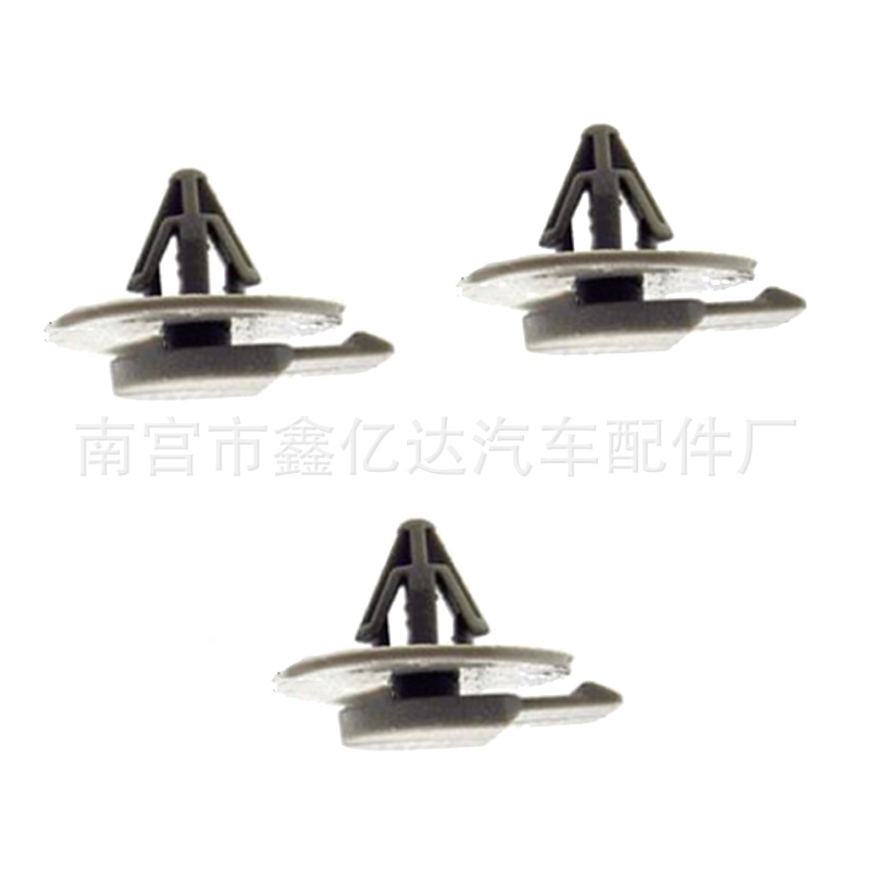 Adecuado para BMW suministro al por mayor coche rueda ceja hebilla remache frontal placa decorativa clip hebilla localizador D301