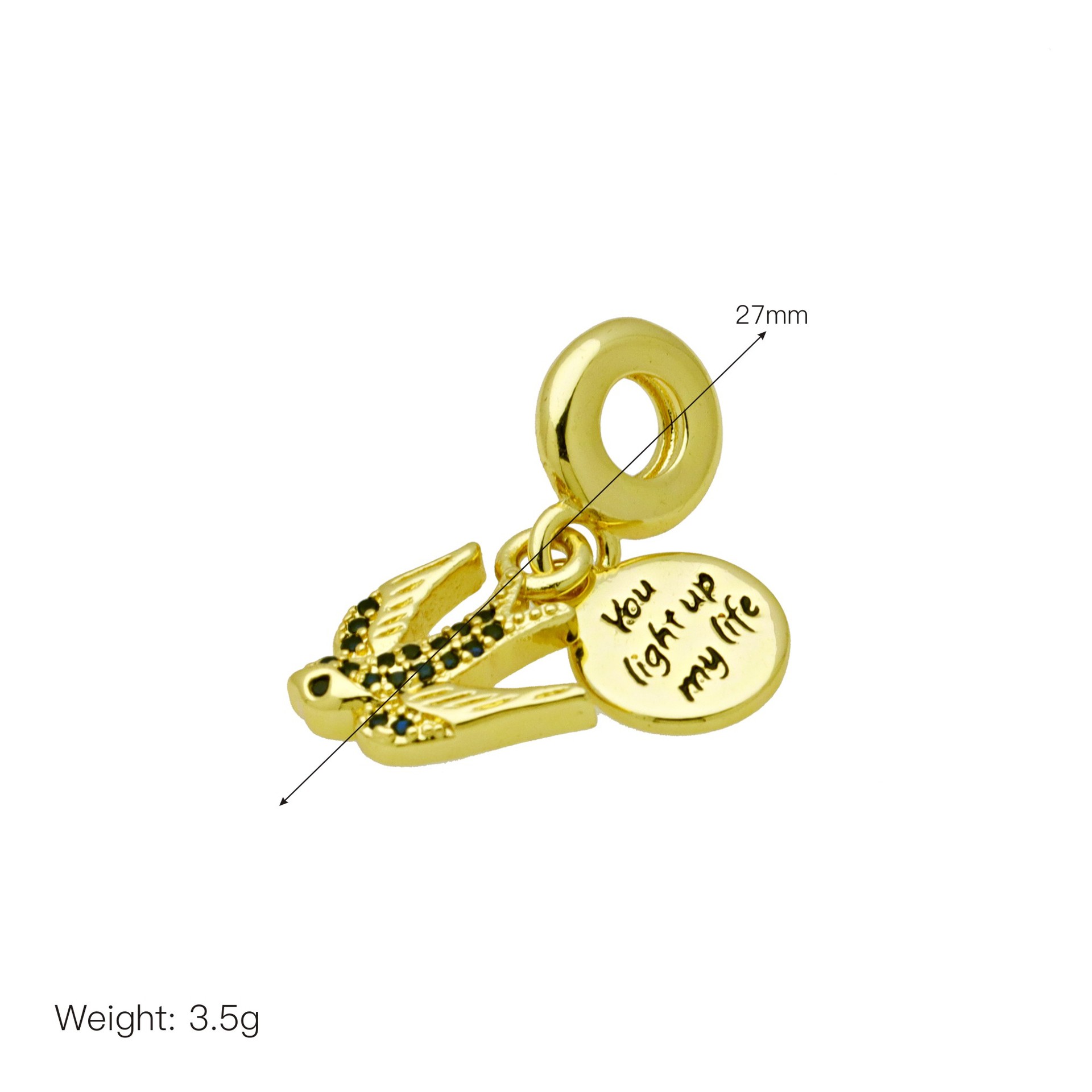 5g Weight Ion Plating (IP) Gold Plating Process Pendant Jewelry Making Type 27MM, 31mm, 32mm Jewelry Making Size 18K Gold Plated Plating Material Zircon Inlay Material DIY Jewelry Accessories Classification 1 Piece Quantity Copper Material Four Leaf Clover, Tower, Letter Pattern Enamel, Inlay Design Casual, Simple Style Style 1 Piece 27MM 31mm 32mm Copper Zircon 18K Gold Plated Four Leaf Clover Tower Letter Pendant 17