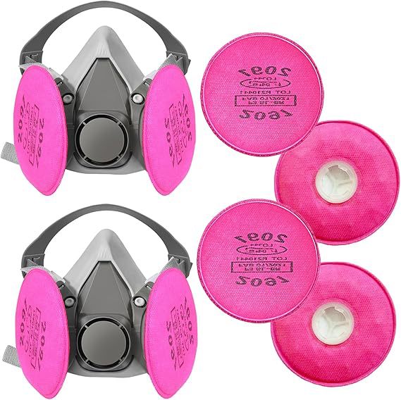 厂家跨境一件代发重度粉尘可防有机蒸气焊烟玻璃纤维颗粒物2097滤