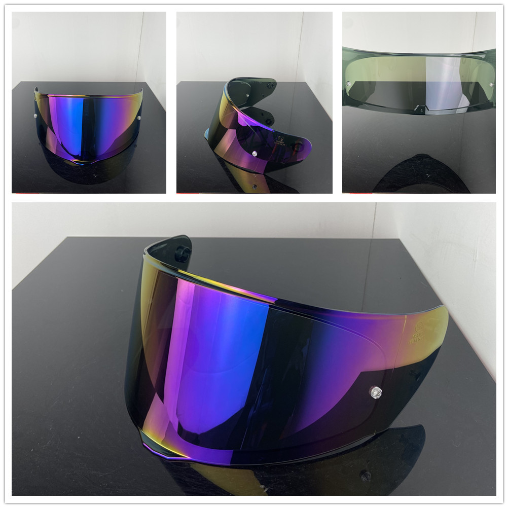 Ff320 Electroplated Helmet Lenses Are Suitable for Ff328, Ff353, Ff800 Full-Face Helmets, Providing Sun Protection, Wind Protection, and Uv Protection