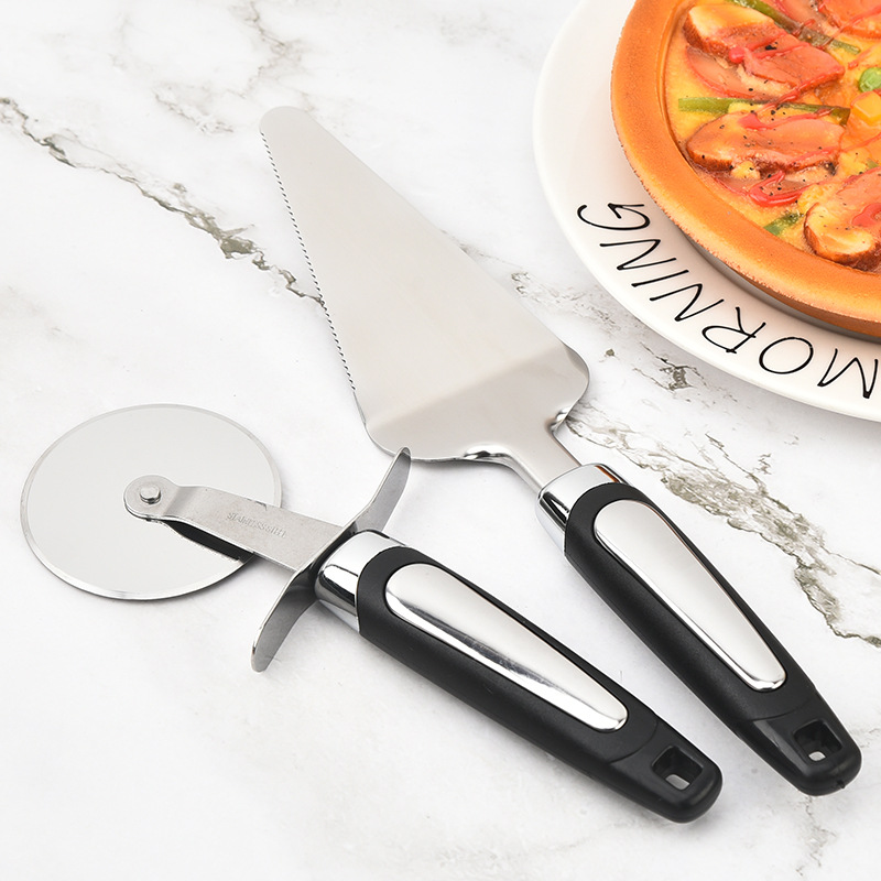 Baking Tools Cake Spatula Stainless Steel Pizza Spatula Cooking Food Spatula Triangular Cheese Spatula Pizza Knife